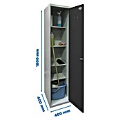 Simonrack Simonlocker Taquilla Cleaning Desmontada (L x An x Al: 40 x 40 x 180 cm, Número de puertas: 1 ud., Gris/Antracita) | BAUHAUS