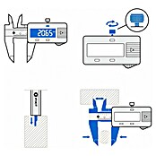iFixit Digitalno kljunasto merilo  (Merilna natančnost: 0,2 mm/m vodoravno) | 1941 - Laser- und elektrische Messgeräte | BADM - Meßwerkzeuge | BAD - Handwerkzeuge | BA - Handwerkzeuge | B - Werkz/Masch/Maschzubeh/Auto | BAUHAUS