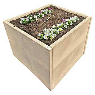 Diephaus Hochbeet (110 x 100 x 80 cm, Beton, Grau)