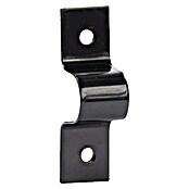 Alberts Presilla atornillable (Negro, Acero, Diámetro ojal: 12 mm) | BAUHAUS