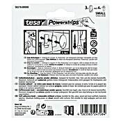 Tesa Powerstrips Samoljepljivi držač  (Kutno, Veličina: S, 3 Kom.) | BAUHAUS