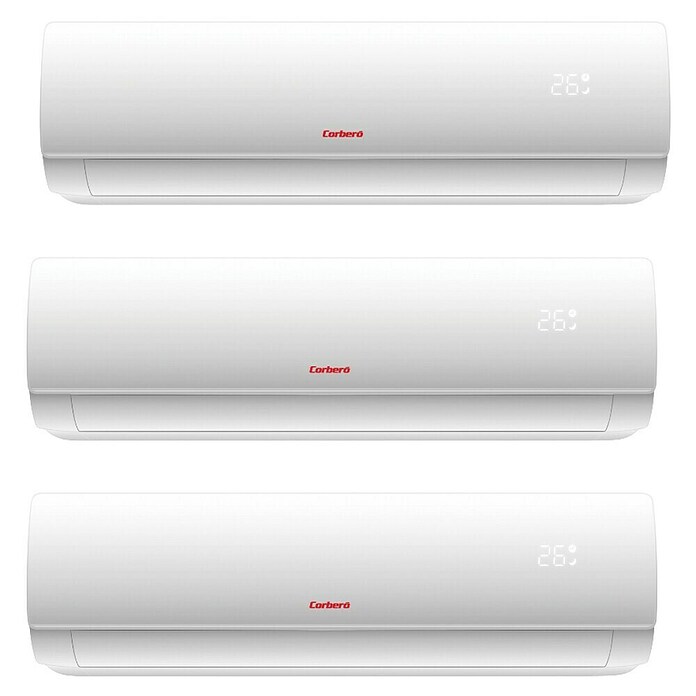 Corberó Aire acondicionado Inverter 3x1 Austral (3.500 W, 3.500 W, 22 m², Blanco) | BAUHAUS
