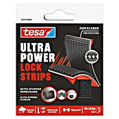 Tesa Ultra Power Klitten- en duffelstrips Lock Strips - 2 stuks (l x b: 5 cm x 25 mm, Zwart) | BAUHAUS