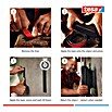 Tesa Ultra Power Klettpad Lock Strips (L x B: 5 cm x 25 mm, Schwarz) | BAUHAUS