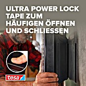 Tesa Ultra Power Klettpad Lock Tape (L x B: 1 m x 25 mm, Schwarz) | BAUHAUS