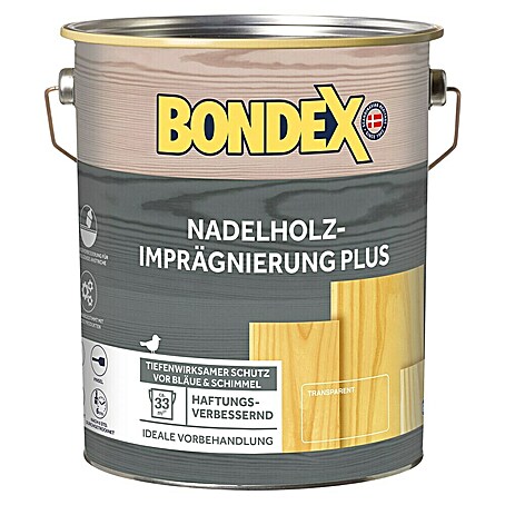 Bondex Imprägnierung Nadelholz-Imprägnierung Plus (Farblos, 4 l)