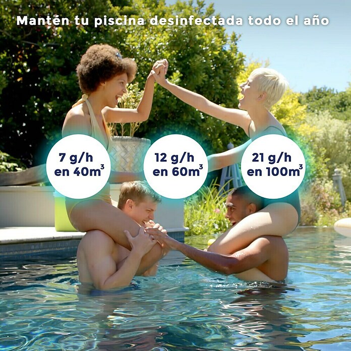 Gre Clorador salino Conected Salt System (Específico para: Volumen de agua de 40 m³) | BAUHAUS