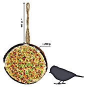 Dobar Wildvogelfutter gefüllte Kokosnusshälfen (10 Stück zu je 200g, Mit Kordel) | BAUHAUS