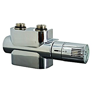 Ximax Mittenanschlussgarnitur Multiblock-Set Universal C (½″, Schrauben, Chrom)