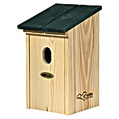Dobar Nistkasten für Gartenrotschwanz (L x B x H: 14 x 18,5 x 27,7 cm, Natur, Grün, Holz) | BAUHAUS