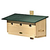 Dobar Nistkasten für Spatzen (L x B x H: 50 x 22 x 30 cm, Natur, Grün, Holz) | BAUHAUS