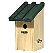 Dobar Nistkasten für Meisen (14 x 18,5 x 27,7 cm, Holz, Natur, Grün) | BAUHAUS