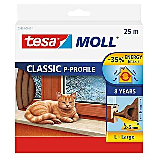 Tesa MOLL P-Profildichtung (Braun)