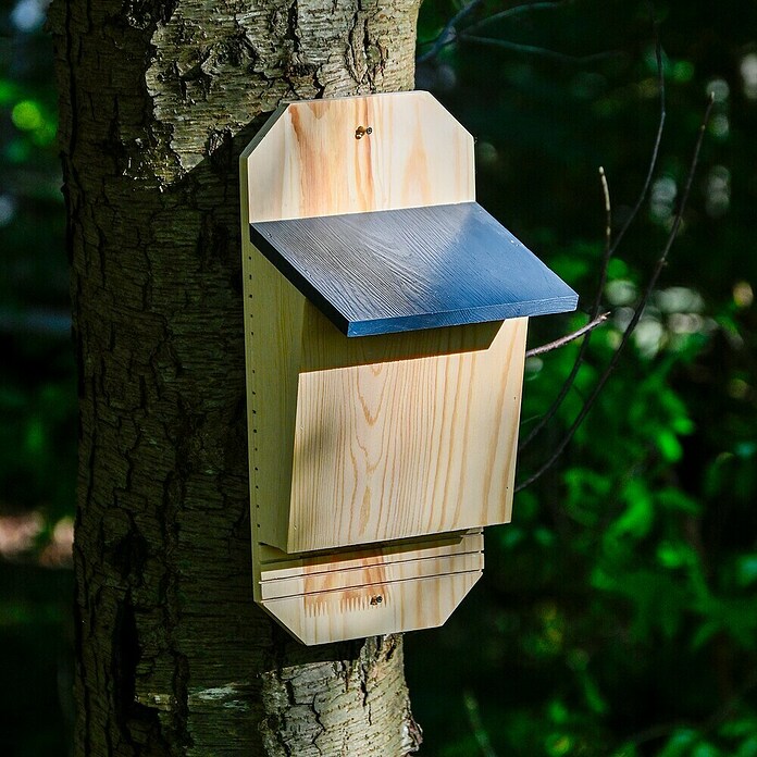 Dobar Fledermauskasten Microchiroptera (L x B x H: 19 x 15,5 x 40 cm, Kiefer) | BAUHAUS