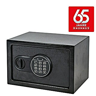 Möbeltresor Security Box 65 (L x B x H: 31 x 20 x 20 cm, Elektronisches Zahlenschloss, Schwarz)