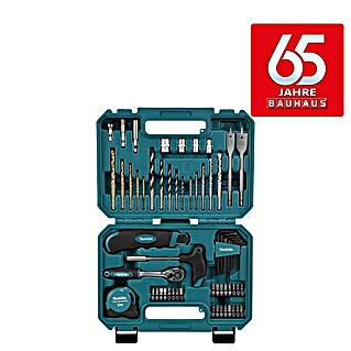 Makita Werkzeugkoffer E-15095 (L x B x H: 220 x 300 x 80 mm, 60 -tlg.)