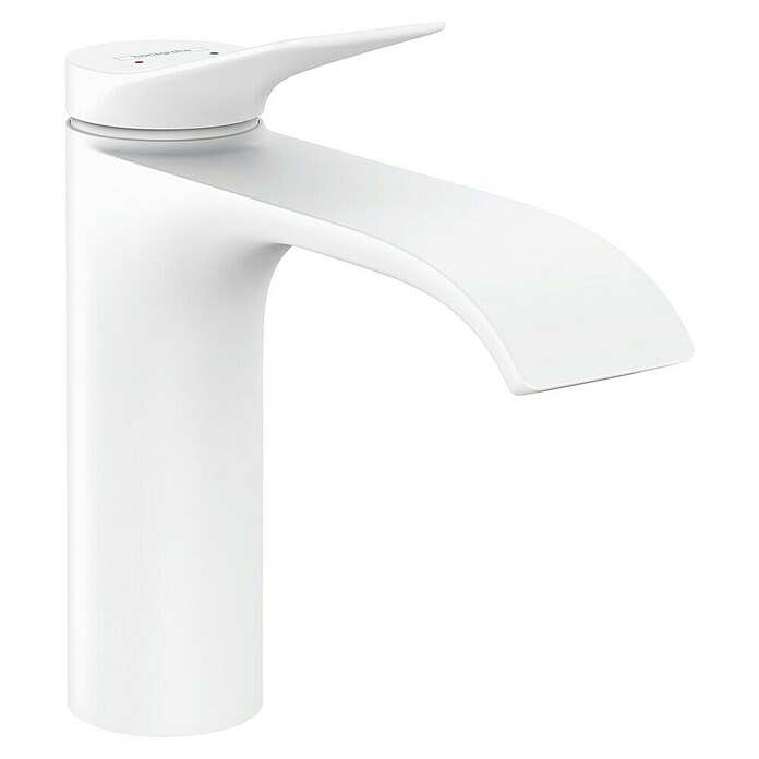 Hansgrohe Vivenis Grifo de lavabo (Blanco, Barra de tracción) | BAUHAUS