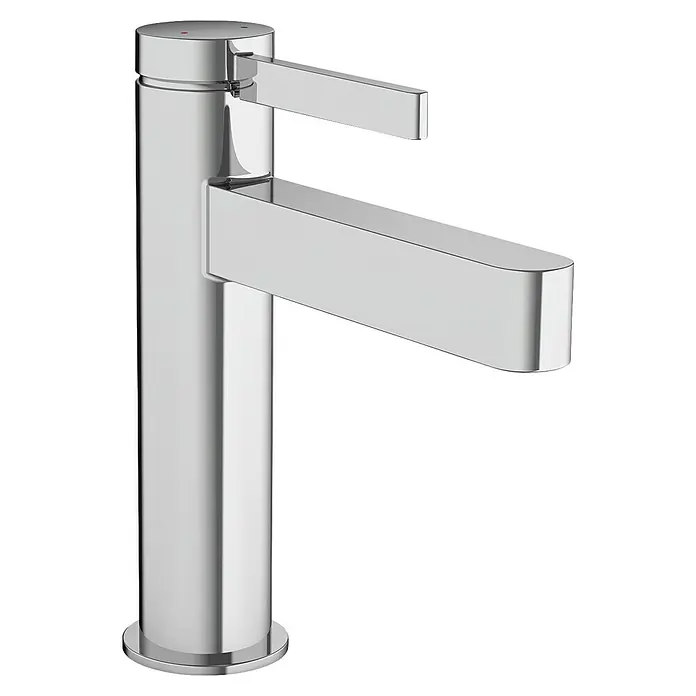 Hansgrohe Finoris Waschtischarmatur 110 - Chrom, Höhe: 30 cm - Moderner verchromter Einhebel-Waschtischmischer.