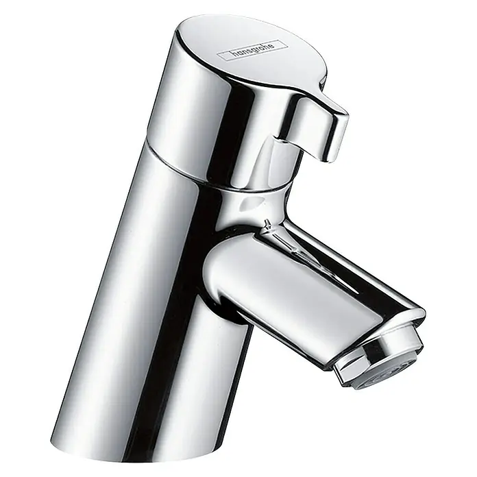Hansgrohe Talis S Kaltwasser-Standventil - Chrom, Glänzend - Polierter Chrom-Einhebelmischer in modernem Design.