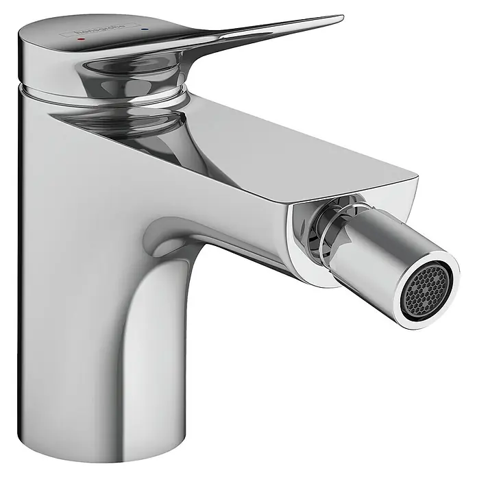 Hansgrohe Vivenis Bidetarmatur - Chrom, Glänzend - Glänzender Chrom-Einhebel-Bidetmischer mit integrierter Brausedüse.