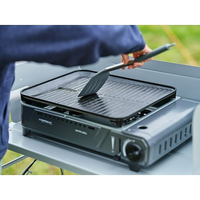 Campingaz Plinski roštilj Bistro Grill  (D x Š x V: 43 x 28 x 11 cm, Roštilj pogodan za: Plinske kartuše) | BAUHAUS