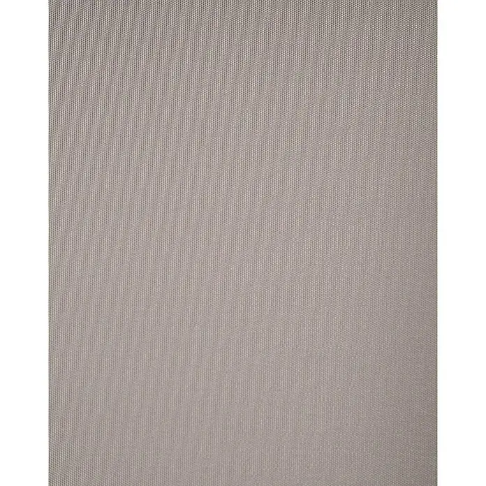 Estor enrollable opaco NDC - An x Al: 90 x 250 cm, Taupé - Primer plano de un patrón de tela gris.