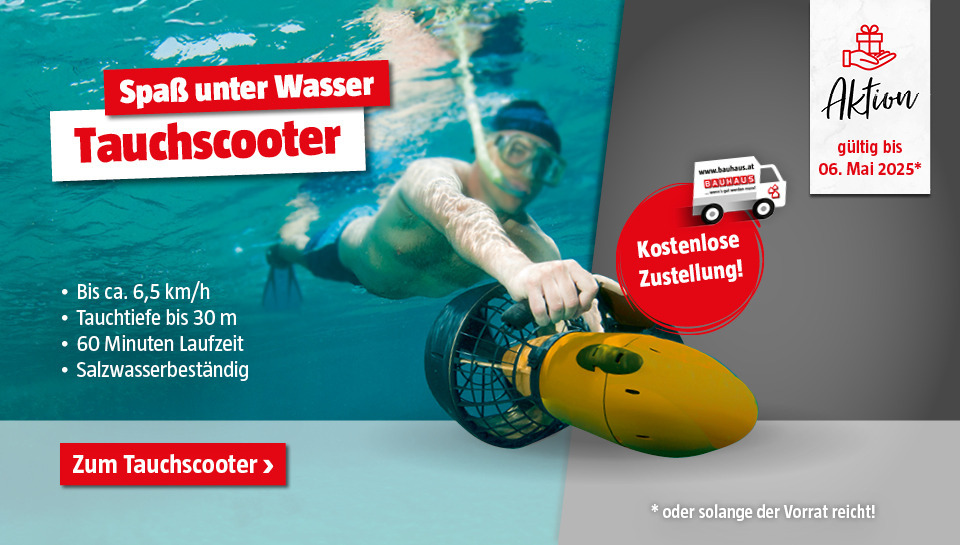 Tauchscooter versandkostenfrei in Aktion