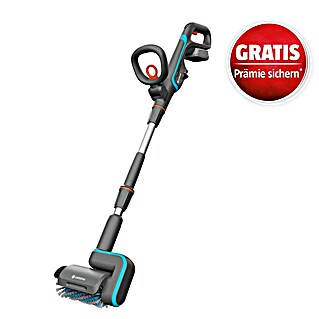 Gardena Power for All 18V Akku-Reinigungsbürste AquaBrush Patio 03/18V (1 Akku)