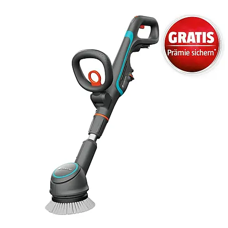 Gardena Power for All 18V Akku-Reinigungsbürste AquaBrush Compact 02/18V
