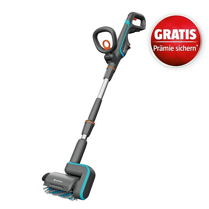 Gardena Power for All 18V Akku-Reinigungsbürste AquaBrush Patio 03/18V (Ohne Akku) | BAUHAUS