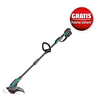 Gardena Power for All 18V Akku-Rasentrimmer PowerTrim 30/18V (18 V, 4 Ah, Li-Ionen, 1 Akku, Schnittbreite Faden: 30 cm)