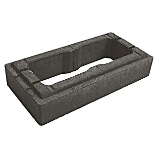 Christoph Mauerstein C-Line (Anthrazit, 50 x 25 x 10 cm, Beton)