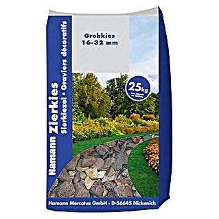 Hamann Mercatus Grobkiesel (Natur, Körnung: 16 mm - 32 mm, 25 kg)