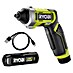 Ryobi 4V USB Accuschroevendraaier Set RSD4-120T 