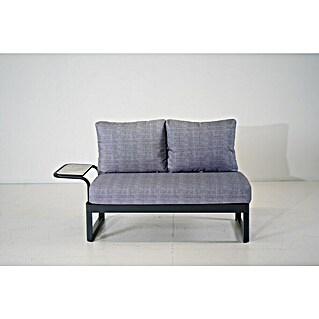 Loungesofa Elara (B x T x H: 148 x 65 x 83 cm, Anthrazit)
