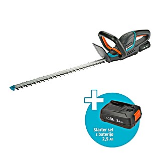 Gardena Akumulatorske škarje za živo mejo ComfortCut 60/18V P4A Starter set (18 V, Li-ion, 1 baterija)