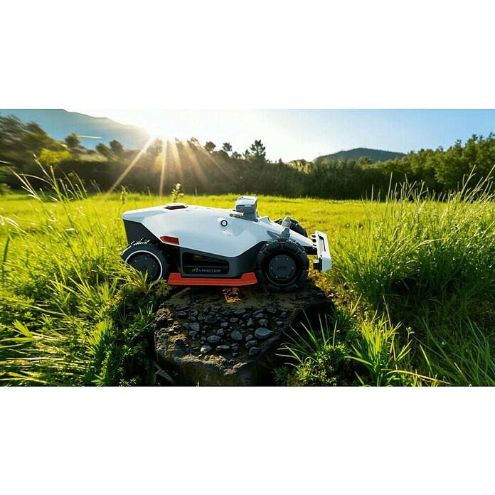 Mammotion Robotska kosilnica LUBA 2 AWD 5000X  (5.000 m², Širina reza: 400 mm, Satelitska navigacija) | 7261 - Mähroboter | IAEA - Rasenmäher | IAE - Gartenmotorgeräte | IA - Gartenhartware | I - Stadtgarten | BAUHAUS