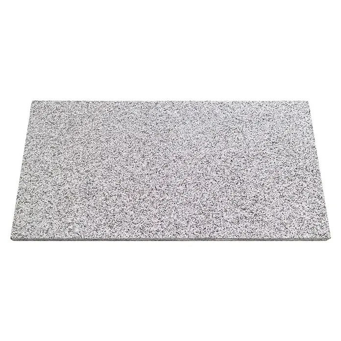 Terrassenplatte G 603 - 80 x 40 x 3 cm, Grau, Granit - Grau-weiß gesprenkelte Granitplatte, ideal für Arbeitsplatten, Böden oder Pflasterungen.