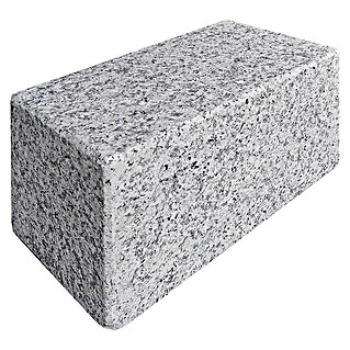 Palisade G 603 (12 x 12 x 25 cm, Grau, Granit, Geflammt)