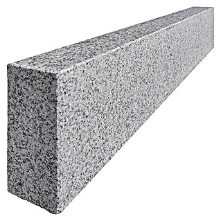 Granit-Stele G 603 (Grau, 10 x 25 x 100 cm, Geflammt)