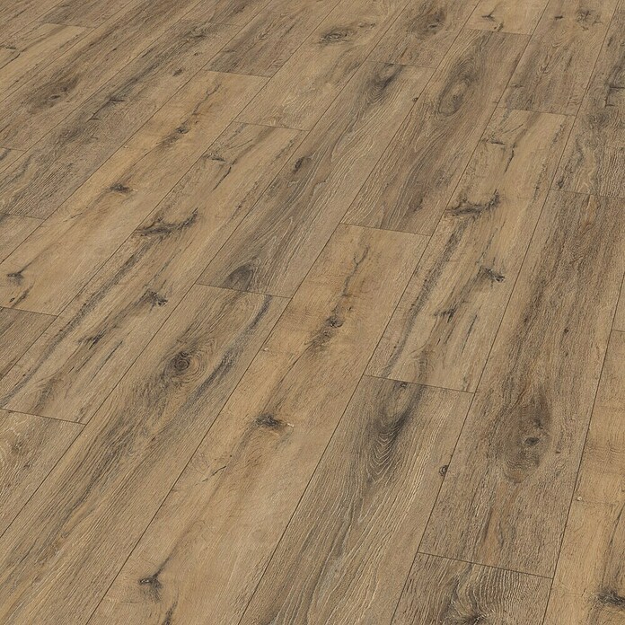Egger Laminat NatureSense Parkett Eiche dunkel (Parkett Eiche dunkel, Landhausdiele, 1 292 x 193 x 8 mm) | BAUHAUS
