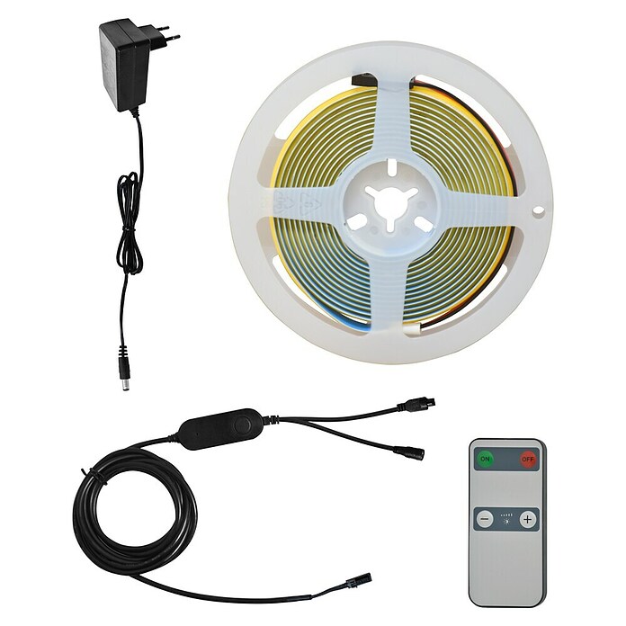 Ritter Leuchten LED-Band-Set für Akustikpaneele (Länge: 3 m, Lichtfarbe: Warmweiß, 18 W, 110 lm, 230 V) | BAUHAUS