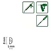 Profilleiste PR20 (950 x 5 x 8 mm, Buche) | BAUHAUS