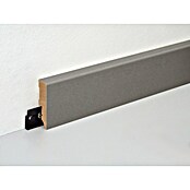 Sockelleiste FU062L (L x B x H: 2 400 x 15 x 58 mm, MDF, Grau RAL7037) | BAUHAUS