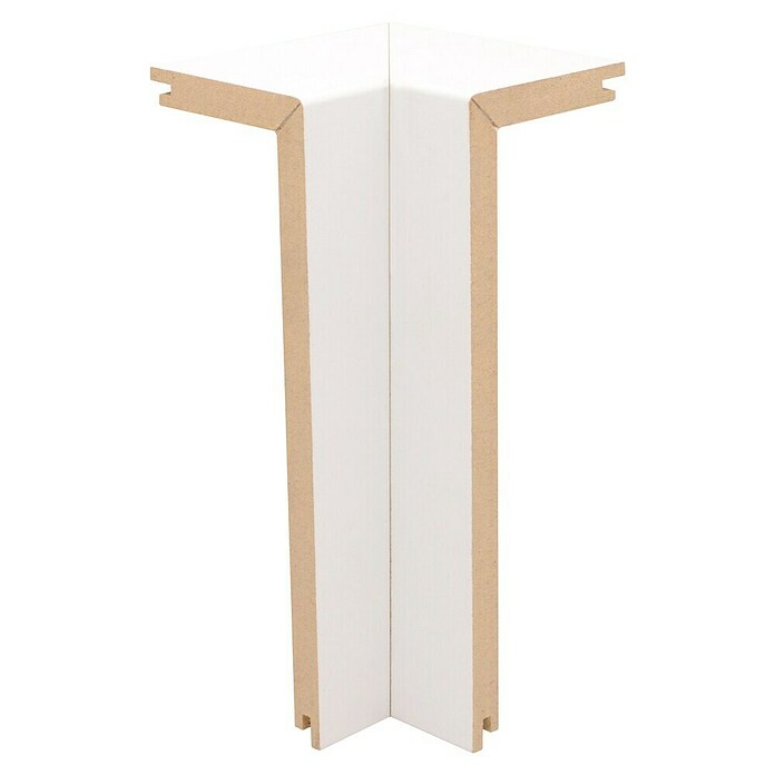 Profiles and more Innenecke FRA04 (Weiß, MDF, 2 Stk., Passend für: Rohrabdeckleiste FRA04) | BAUHAUS