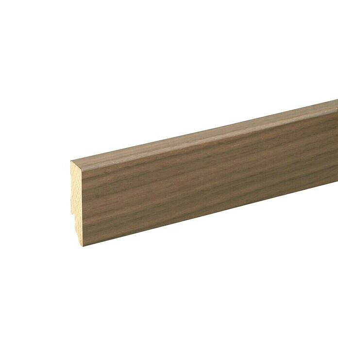Sockelleiste SF253L/SU153L (L x B x H: 2 500 x 16 x 58 mm, Nussbaum) | BAUHAUS