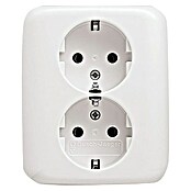 BUSCH REFLEX WEISS  STECKDOSE 2-F 20    02EUJ-214