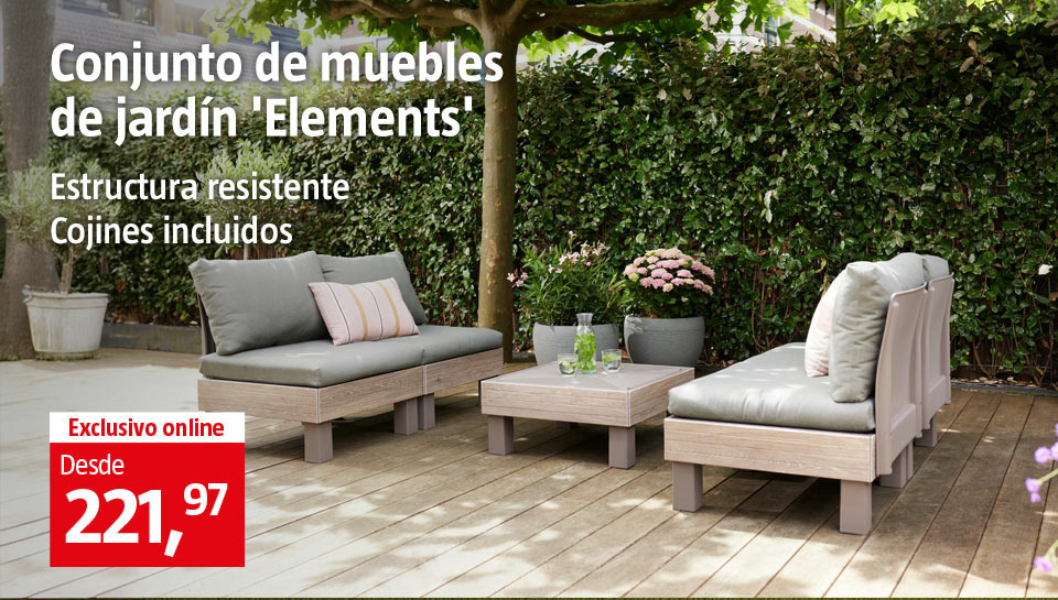 Conjunto de mueble de exterior