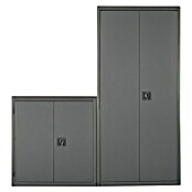 Regalux Armario multiusos metálico alto + bajo (Antracita, 2 pzs.) | BAUHAUS