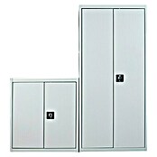Regalux Armario multiusos metálico alto + bajo (Gris, 2 pzs.) | BAUHAUS